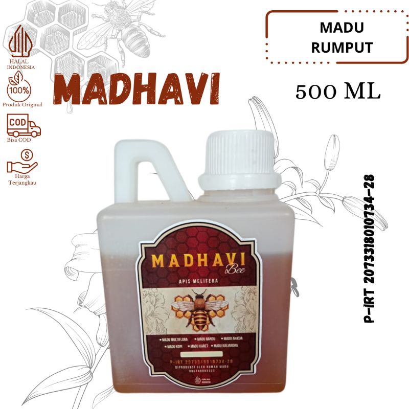 

MADU RUMPUT (500ML) ½KG // MADU MADHAVI