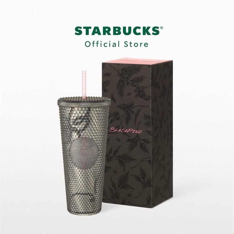 Tumbler Blackpink x Starbucks Jisoo Hitam Black Original