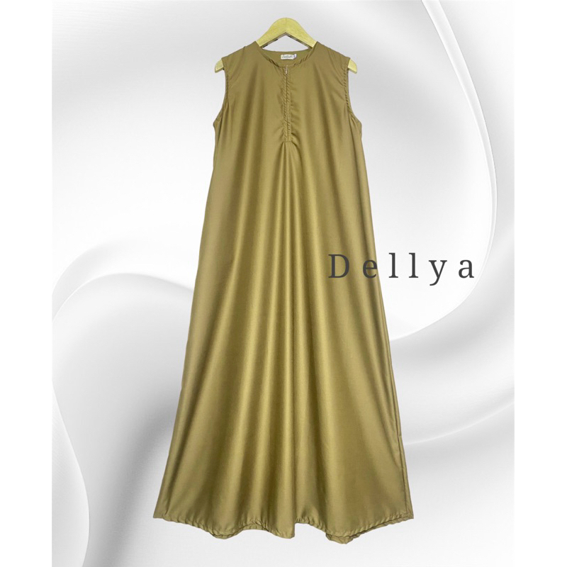 Inner Dress | Yukensi | Gamis Tanpa Lengan Katun Toyobo Original Bumil dan Busui Friendly