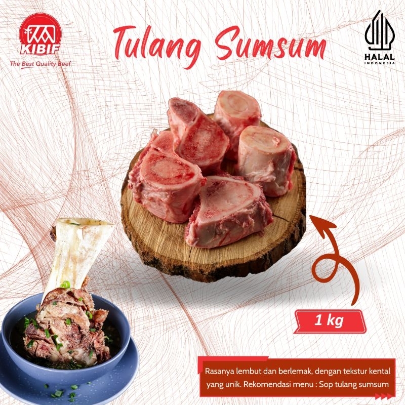 

Tulang Sum Sum 1kg