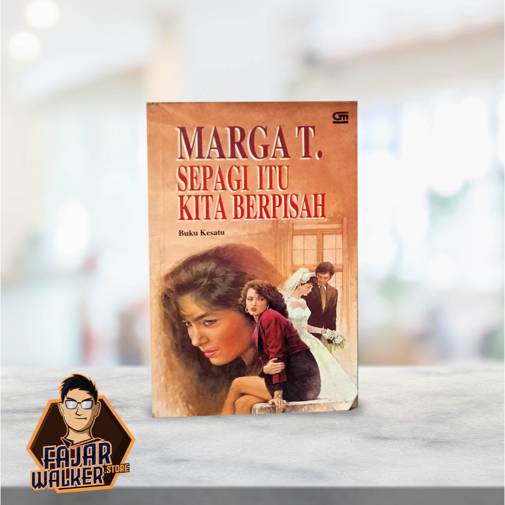 Novel Sepagi Itu Kita Berpisah by Marga T. Original Preloved