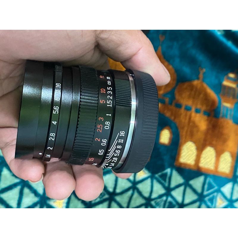 lensa 7artisan sony 35mm f1.4 full frame