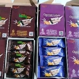 

dking cokelat cashew dengan isi 80 pcs