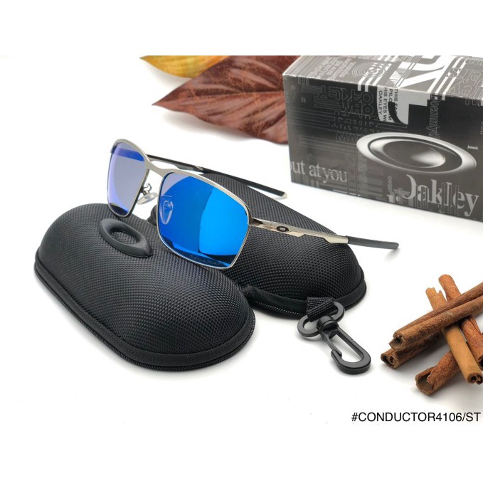 66 Promo Brand Kacamata Oakley Conductor 8 Polarized Metal Frame