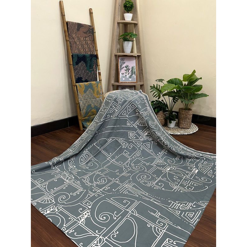 kain batik katun printing motif New abstrak