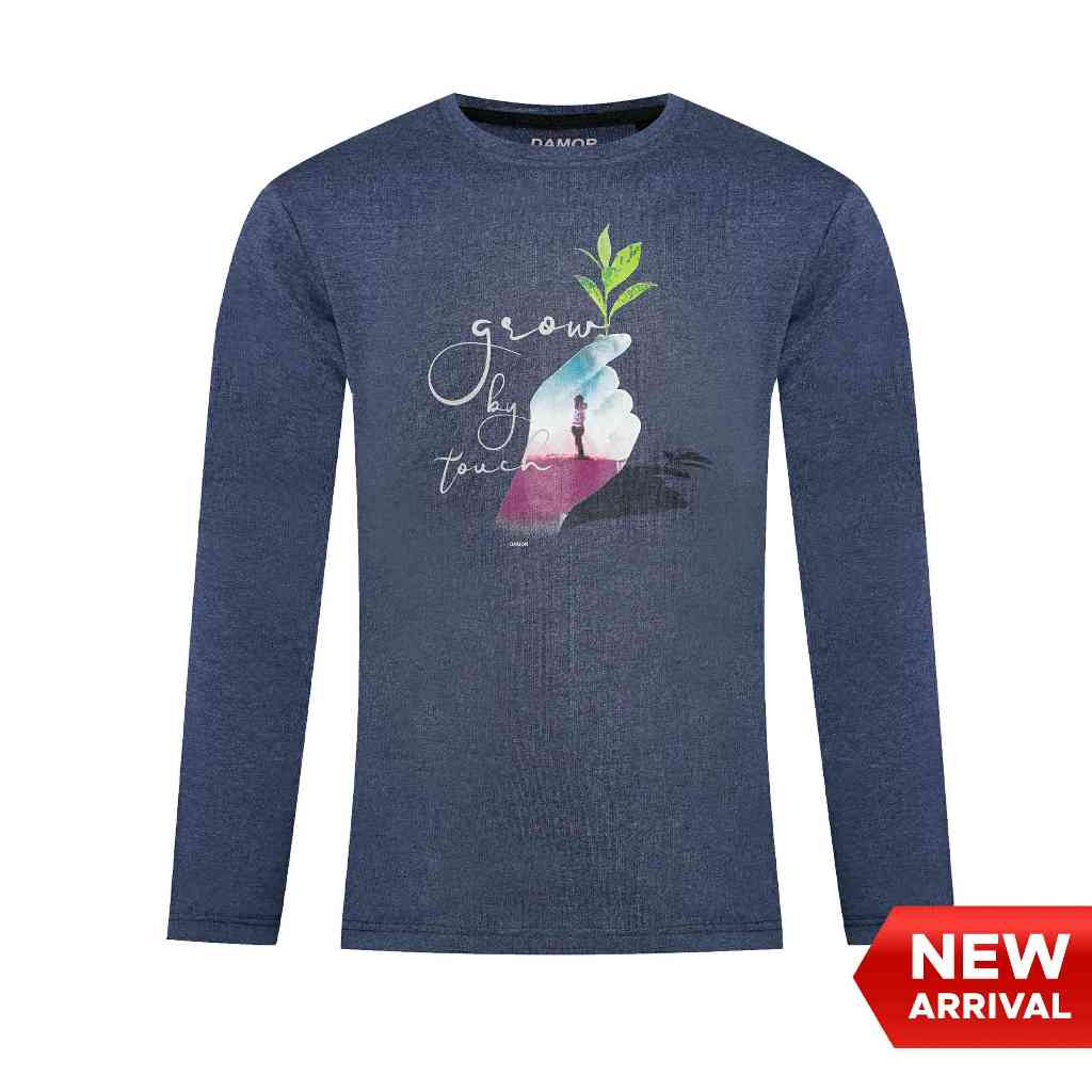 Damor Kaos  Slimfit Men Navy Lengan Panjang - RMSCL.CB007Y