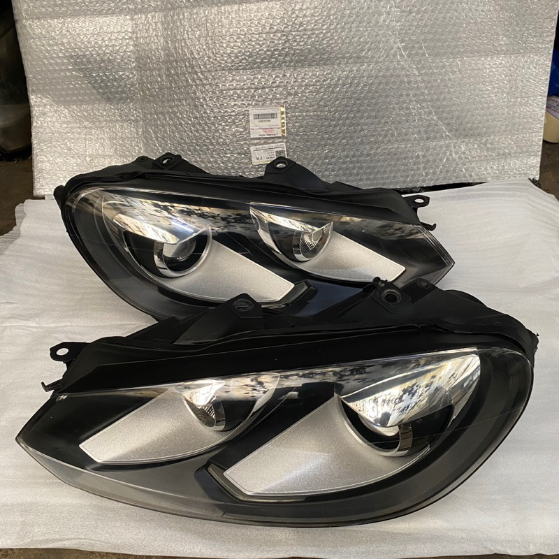 headlamp lampu depan vw golf mk6