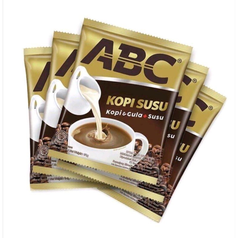 

Abc Kopi Susu 10×30gr Renteng (12 sashet)