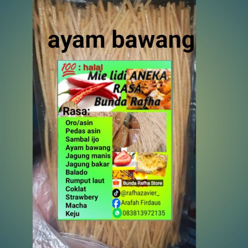 

mie lidi aneka rasa