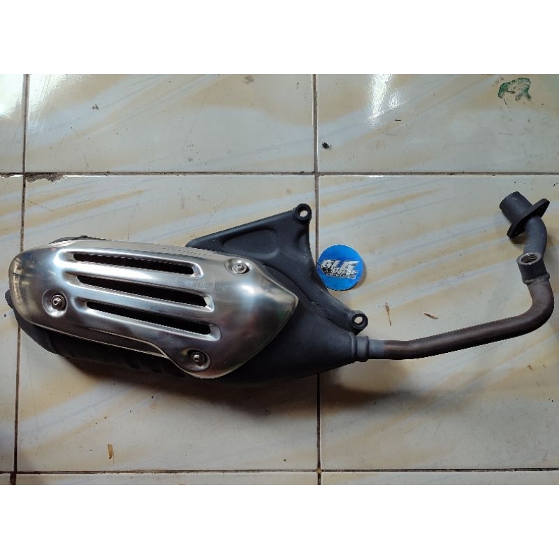 Knalpot vespa matic primavera sprint s iget i get Ori NOS