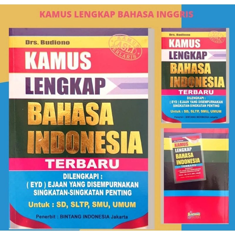

KAMUS LENGKAP BAHASA INDONESIA KAMUS ASLI TERLARIS