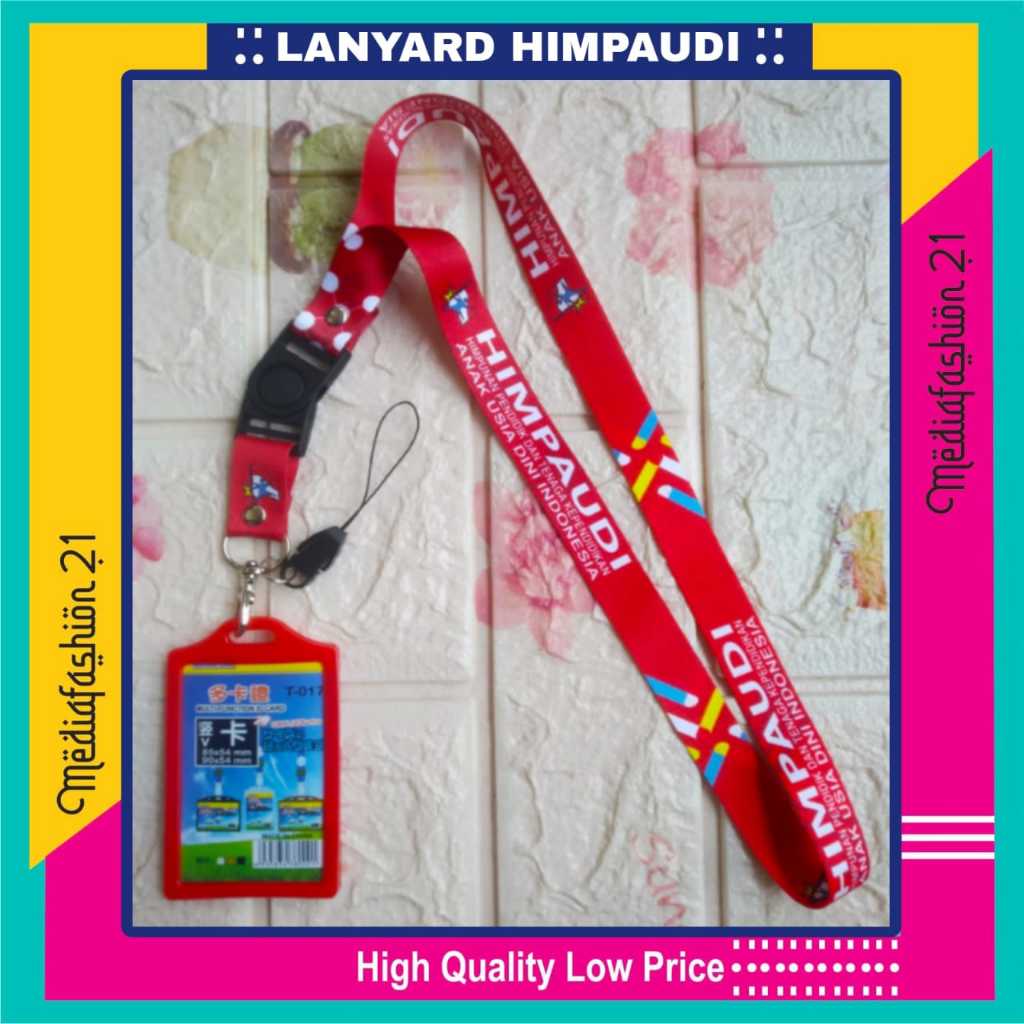 

Lanyard Tali Gantungan ID Card HIMPAUDI Free Strap Gantungan HP/Flashdisk