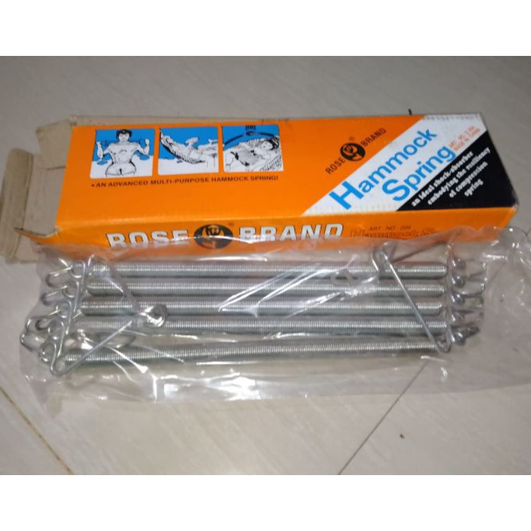 per ayunan 5 malaysia  PER 5 AYUNAN BAYI ROSE HAMMOCK SPRING DUS ORANGE ORI  ISI 5 PER  ART S1U7