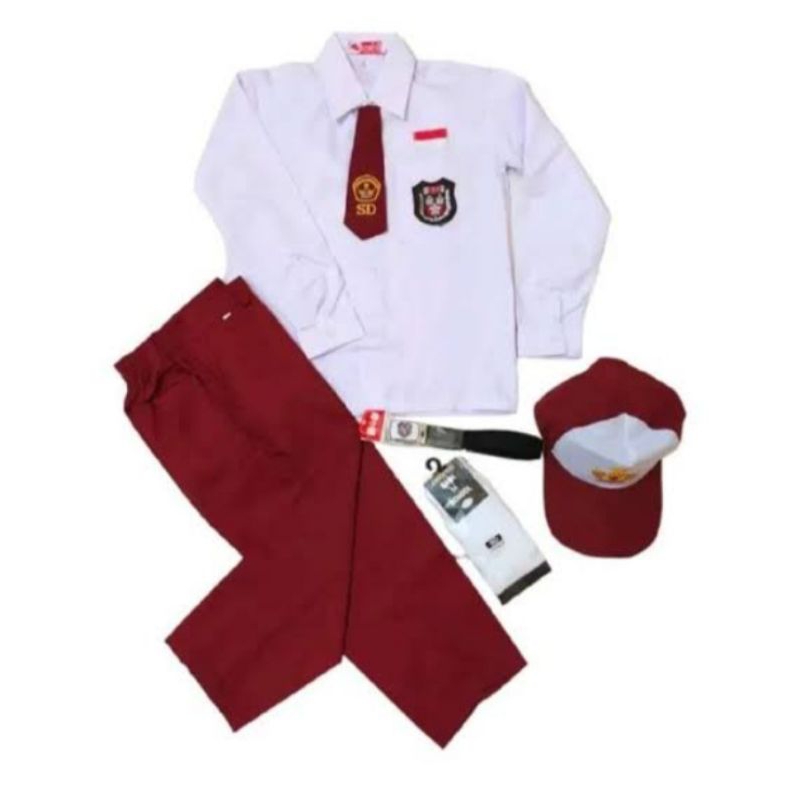 

Seragam Sekolah SD Panjang komplit