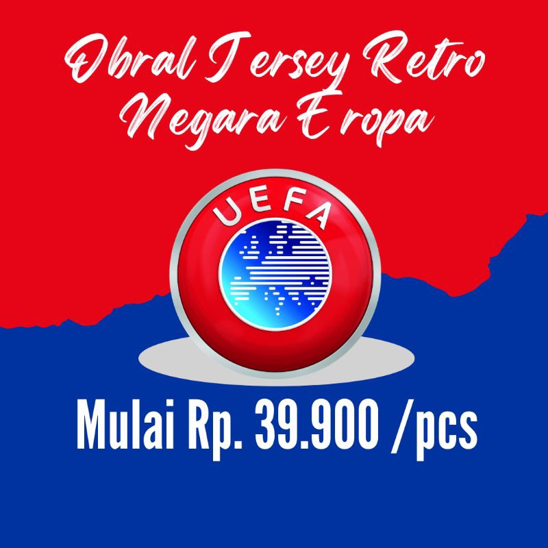 9.9 LIVE Obral Jersey Grade Ori Thailand Negara Eropa Jersey Belanda, Jerman, Spanyol Kroasia, Italy