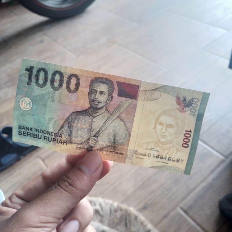 uang lama Rp.1000 tahun 2009