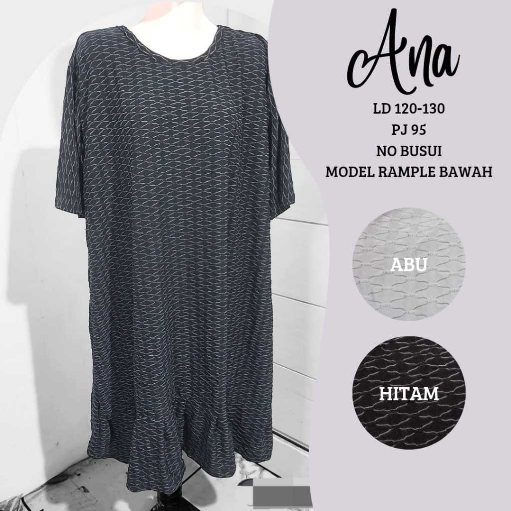 Daster Jersey jumbo #ld.120-140