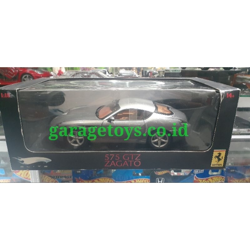 Hotwheels Elite 1:18 Diecast Ferrari 575 GTZ Zagato