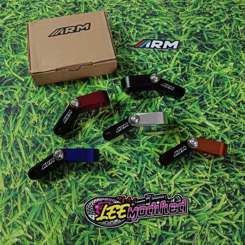 BRAKET SELANG REM ARM FULL CNC UNIVERSAL / BRAKET SELANG REM DEPAN / BRAKET SELANG REM ARM