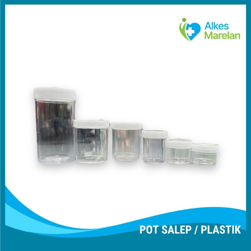 Pot Salep 10 20 30 40 50 100 ml cc / Pot Plastik / Pot Urine