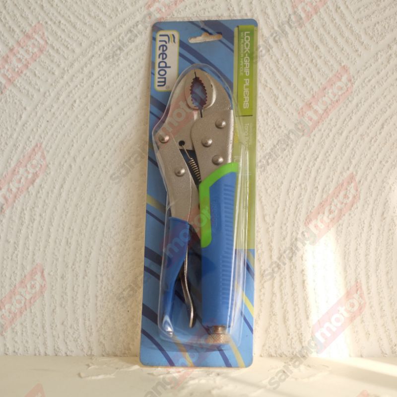 tang besar lock grip puers / tang buaya / tang freedom / jaw rubber handle / gagang karet