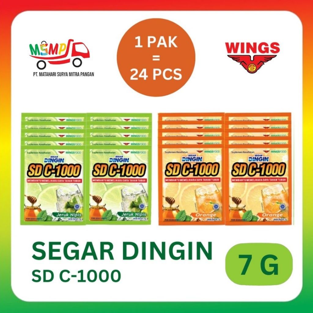 

Segar Dingin SD C-1000 24x7g All Variant [ 1 PAK ]