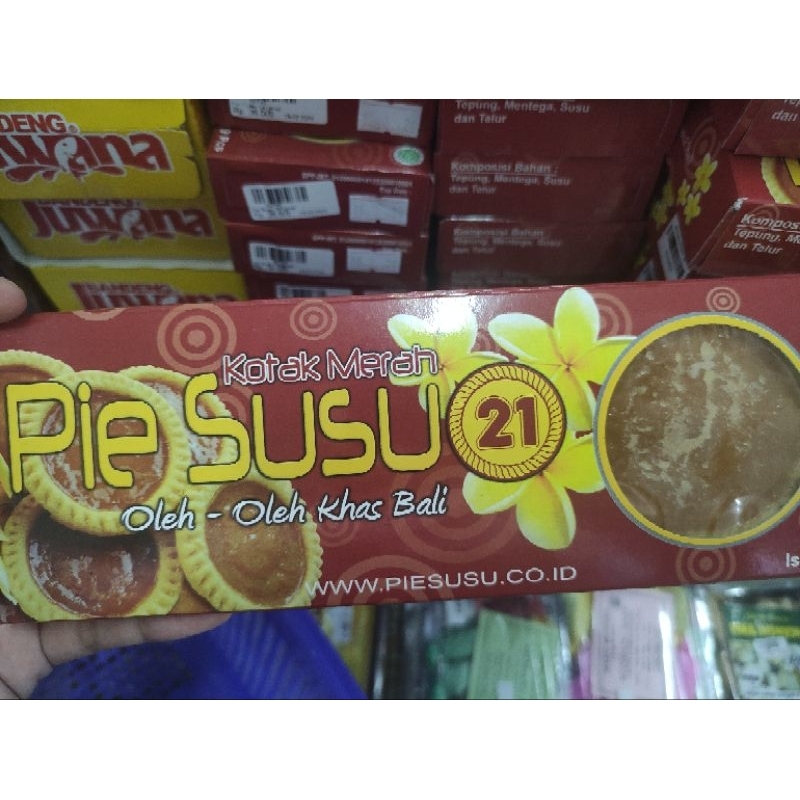 

Pie Susu Oleh- Oleh Khas Bali (isi 9pcs)