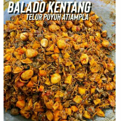 

balado kentang puyuh