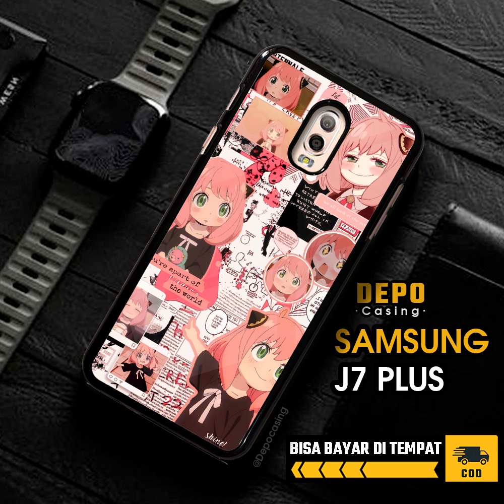 Case Samsung J7 Plus Samsung J7 Plus Casing Depo Casing [SPXF] Case Glossy Case Aesthetic Custom Cas