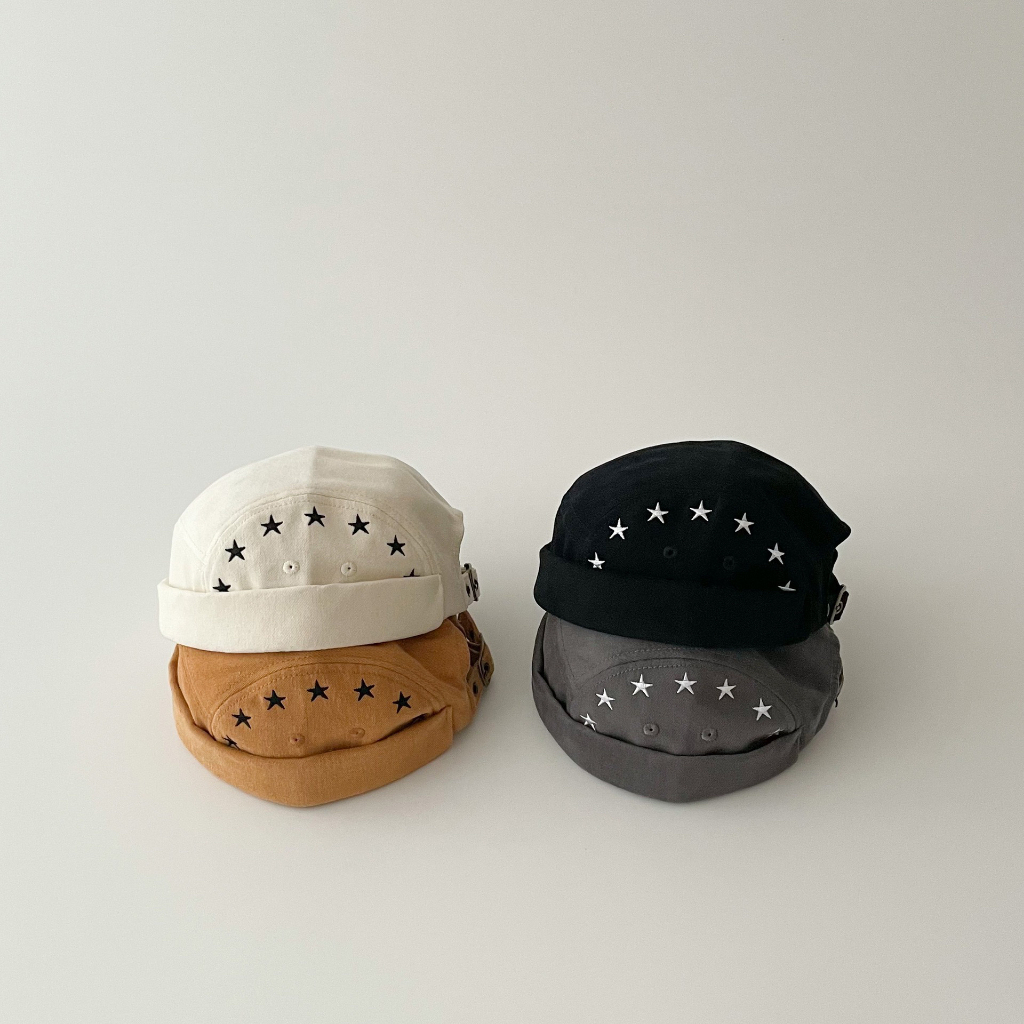 topi anak laki laki import topi anak balita 1-5 tahun topi cowok impor topi anak korea motif star