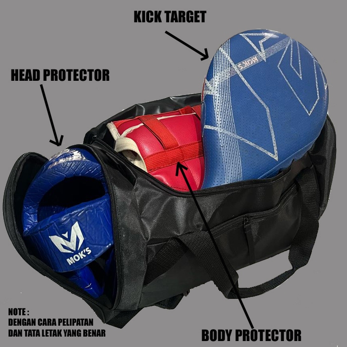 TAS TAEKWONDO - TRAVEL BAG TAEKWONDO - TAS OLAHRAGA TAEKWONDO - TRAVEL KEJUARAAN KARATE - TAS