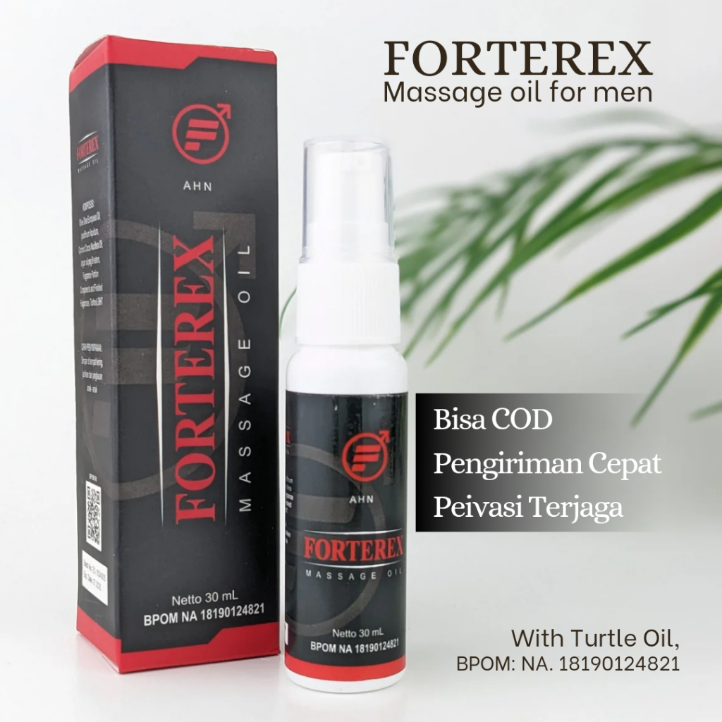 TERLARIS..!! AHN FORTEREX 100% ORIGINAL PRODUK PERAWATAN KHUSUS PRIA TERDAFTAR RESMI DI BPOM RI BISA