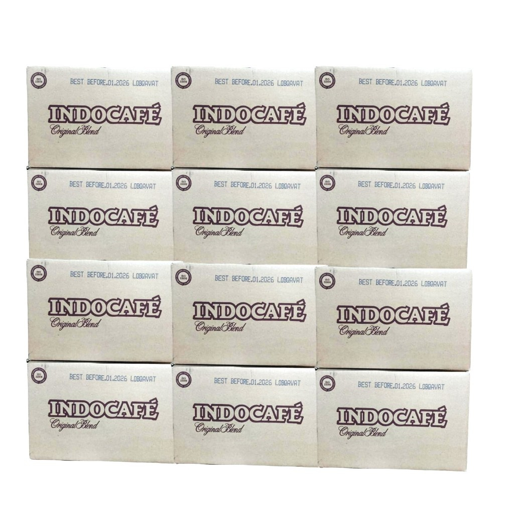 

Indocafe Original Blend Sachet 1 Karton (12 Box / Dus)