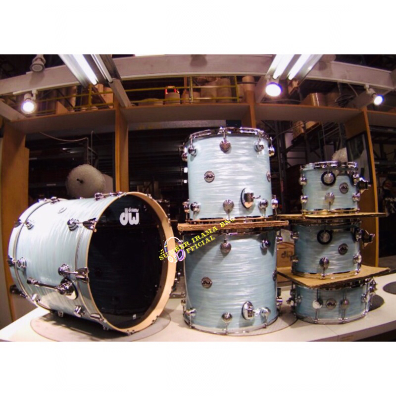 DRUM DW COLLECTOR 6pcs LIMITED RARE - DW DRUM COLLECTOR