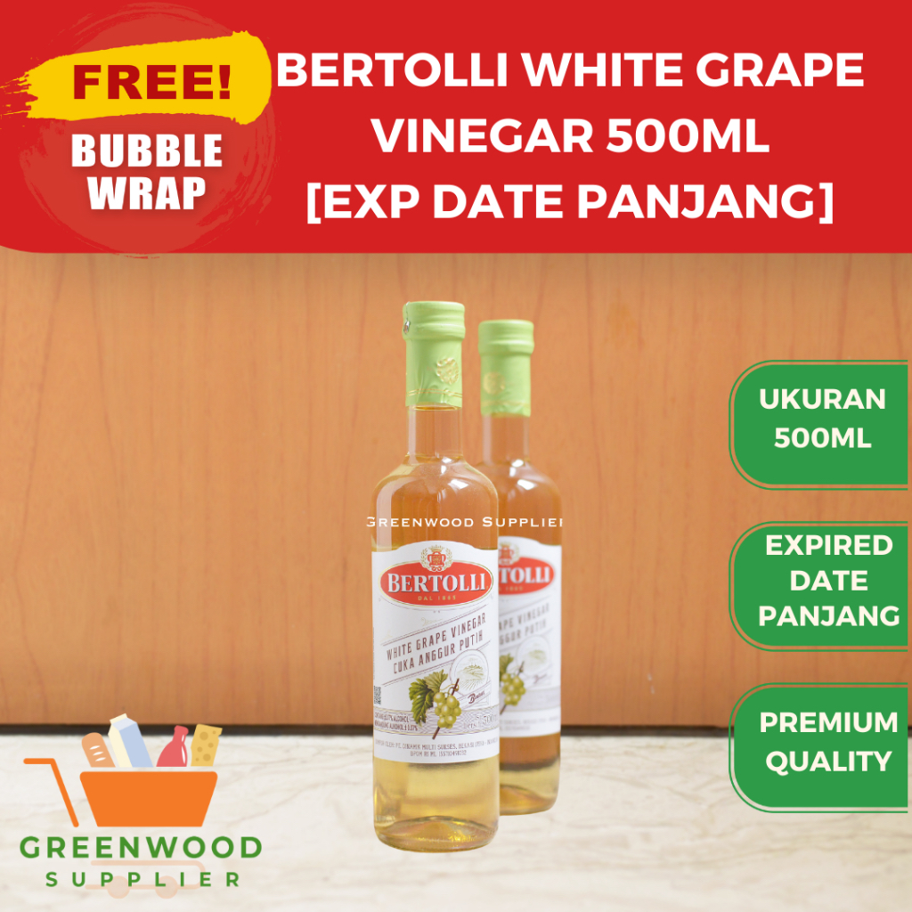 

Bertolli White Grape Vinegar - 500ML