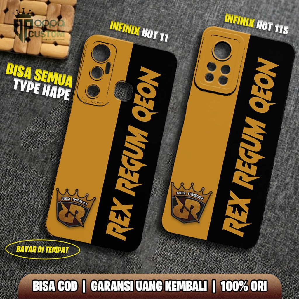 CASE INFINIX HOT 11 11S - CASING HOT 11 11S  - Motif  [ ESPORTS RRQ ] Case Hp Infinix hot 11 - Infin