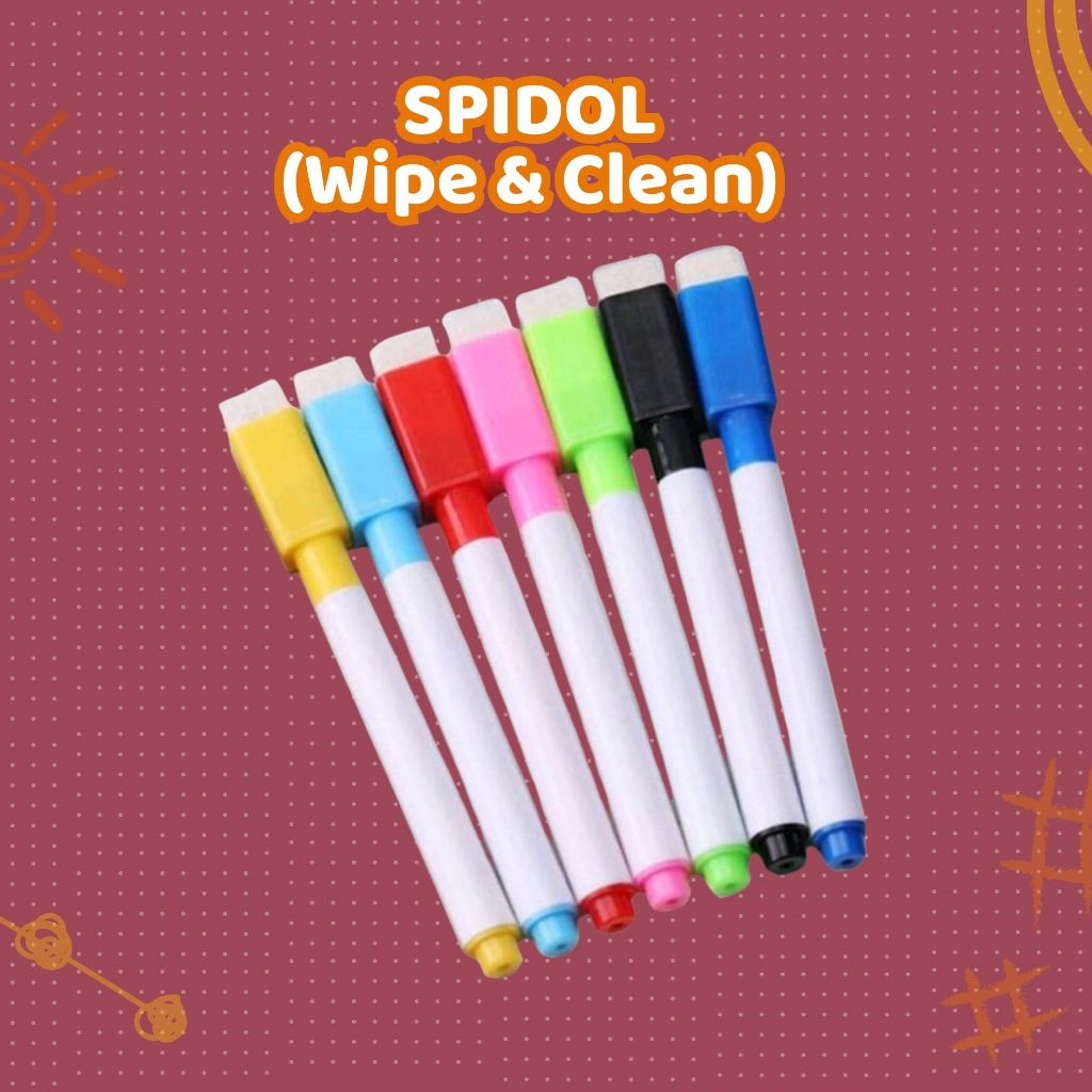 

Spidol Wipe & Clean | Media Manulis