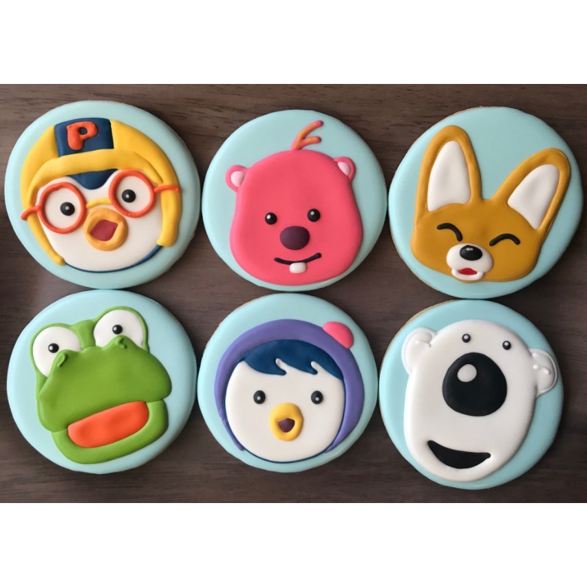 

VALERICIOUS Butter Cookies Kue Kukis Karakter Hias Pororo