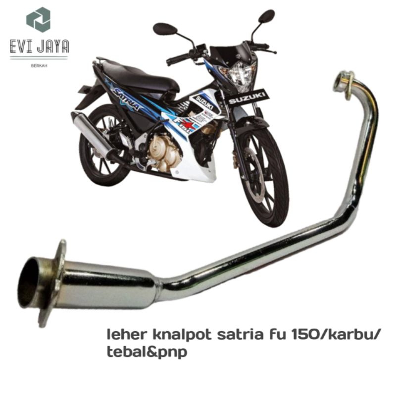 Leheran Knalpot Satria Fu karbu/injeksi Adaptor/Leher Sambung satria fu