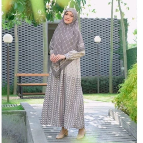 ABAYA SELINA (GAMIS SAJA) BY HOUSE OF UGA //  GAMIS MOTIF PREMIUM SYARI