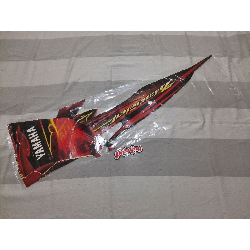 Striping Jupiter Z Burhan warna Merah Hitam