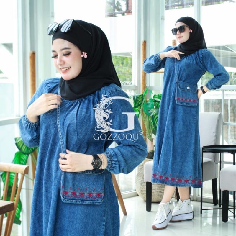 RAFIKA TUNIK BORDIR by Gozzo