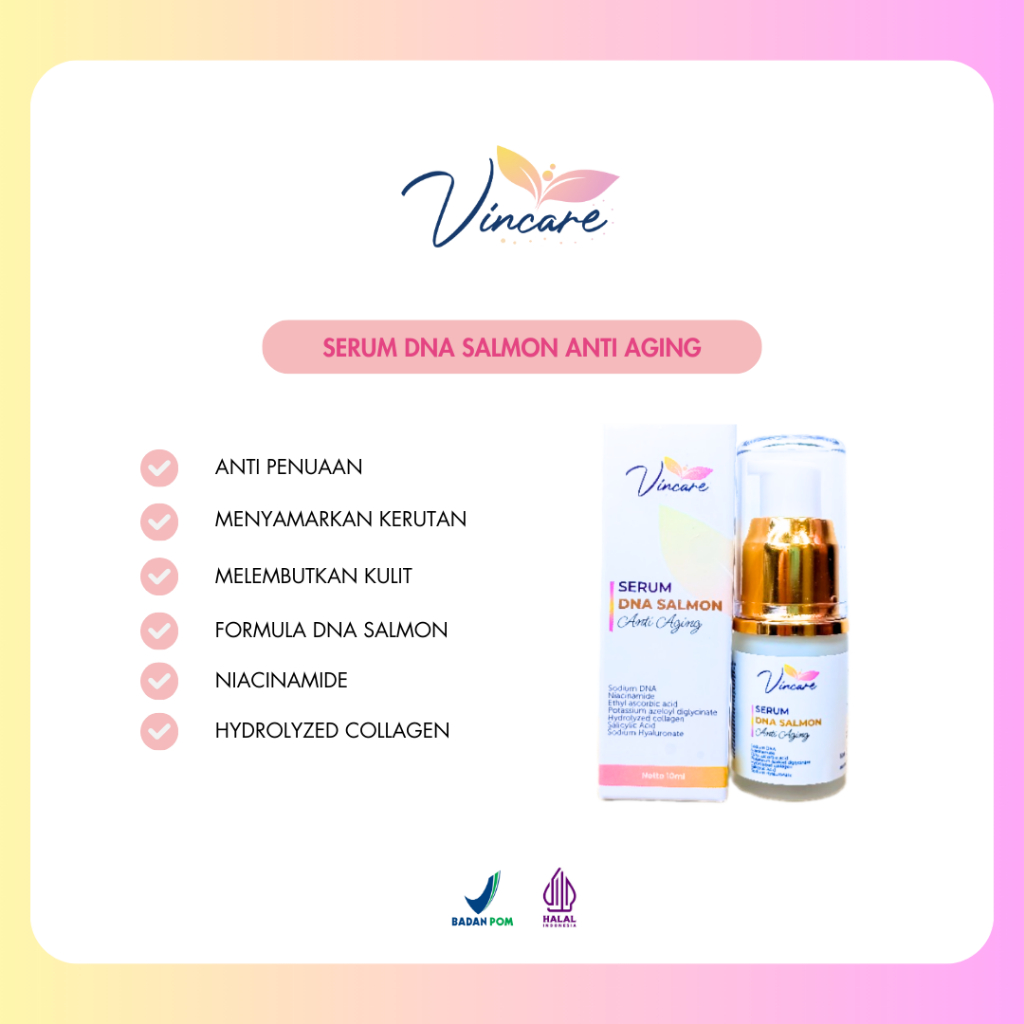 Vincare Serum DNA Salmon Anti Aging