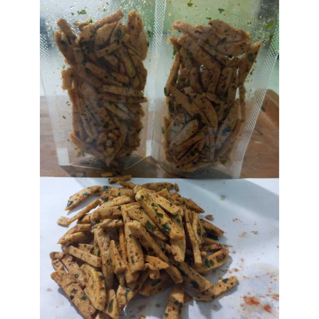 

Basreng pedas daun jeruk