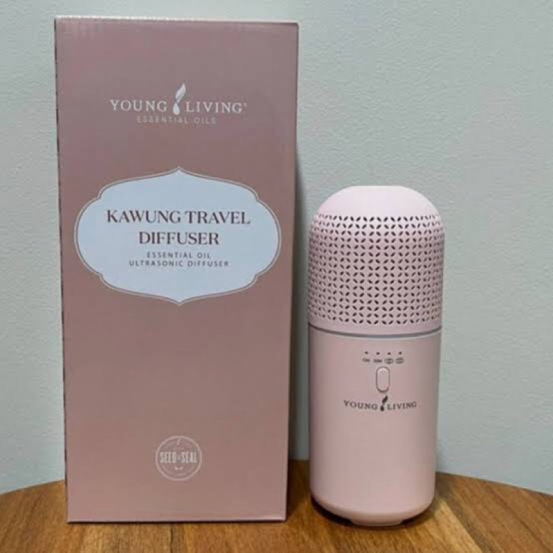 NEW YL kawung portable travel diffuser young living essential oil pink limited editon ready stock