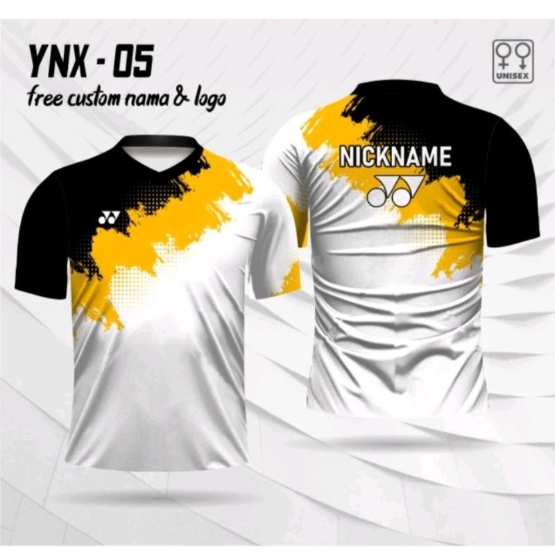 Jersey badminton baju bulutangkis kaos baju bulutangkis