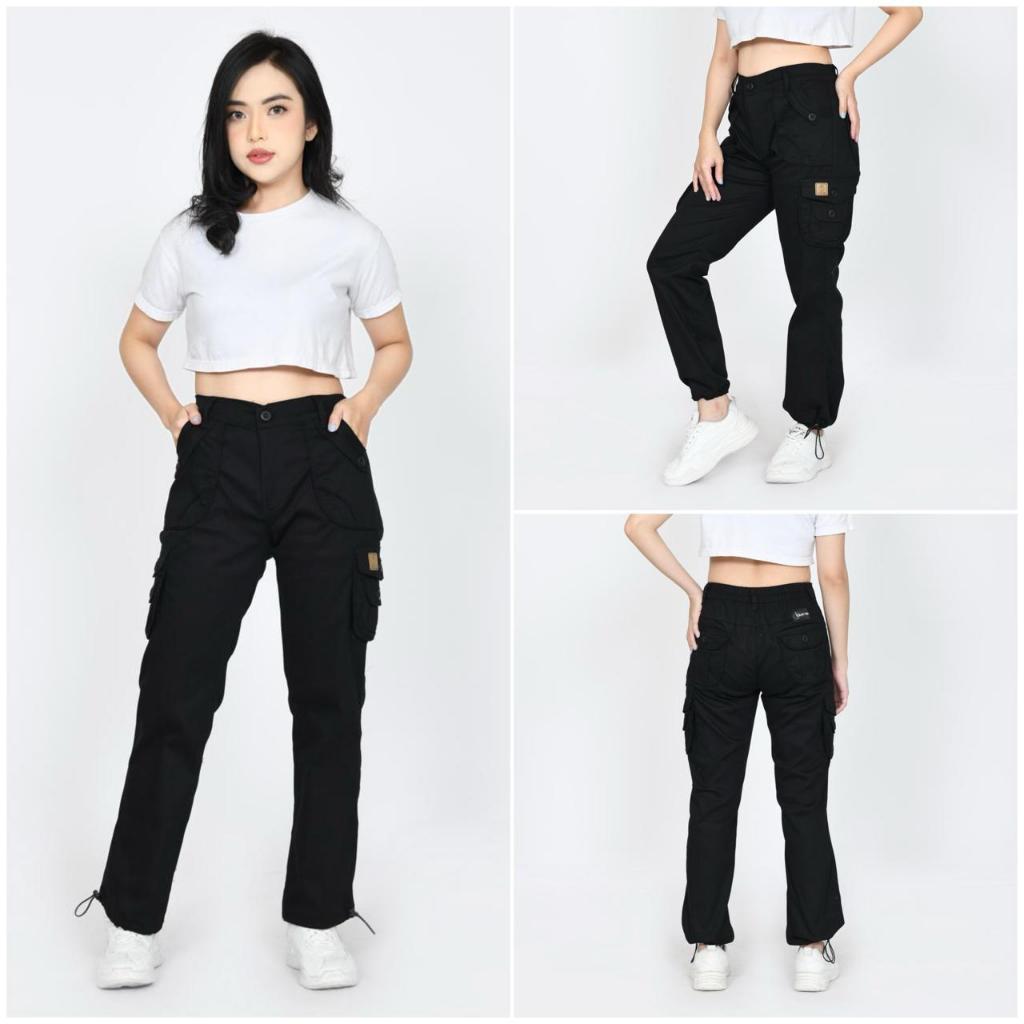 celana cargo panjang outdoor wanita - celana panjang wanita - celana cargo wanita - celana jogger ca