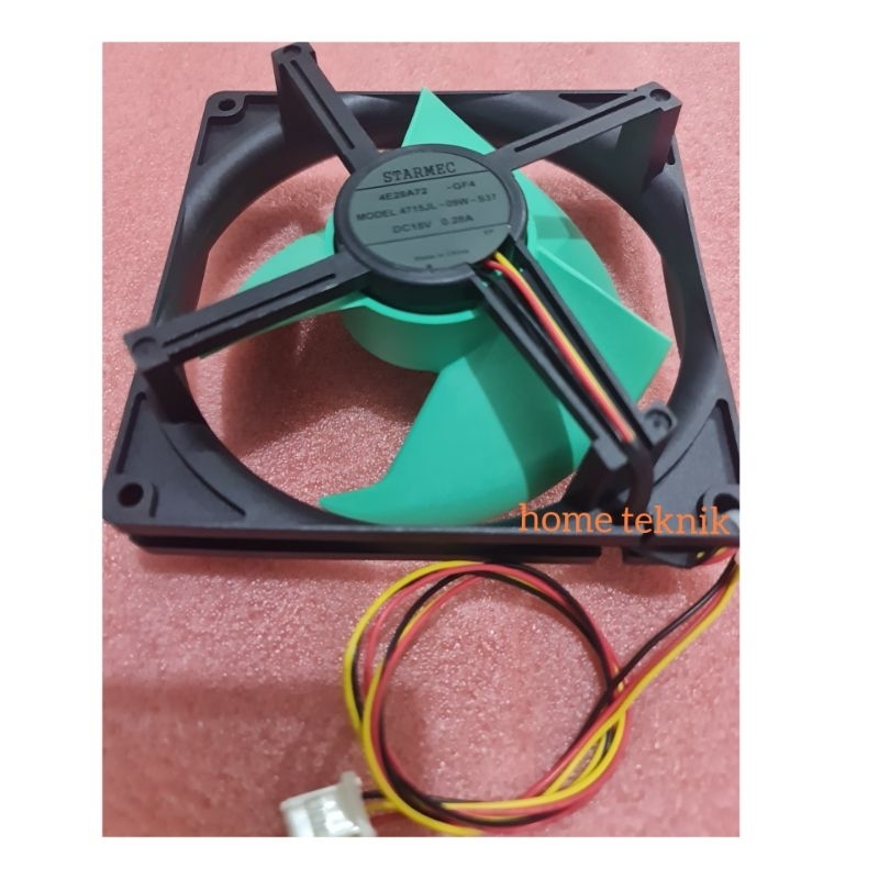 Kipas kulkas sharp inverter DC15V  12 x 12cm baru