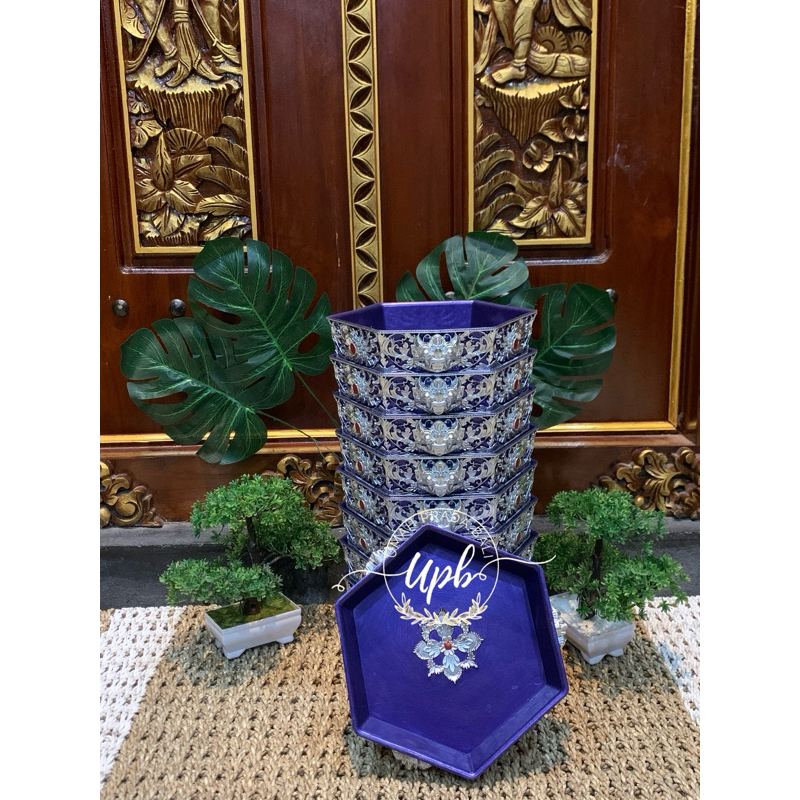 TAMAS SEGI 6 uk 21cm / TEMPAT BUAH / TAMAS SODA isi 10pc