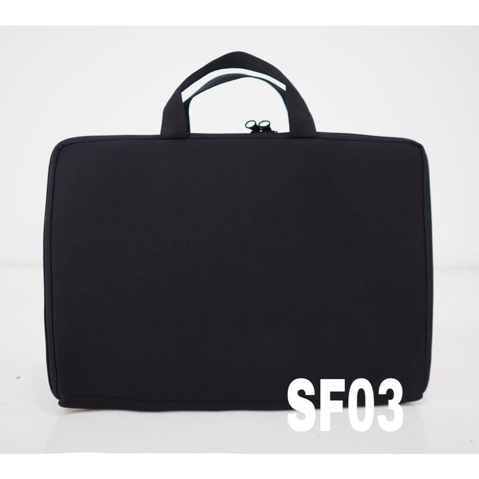 Tas laptop softcase sleeve case hitam tenteng MOHAWK 12 13 14 15 inch code BN3 ART A3O3